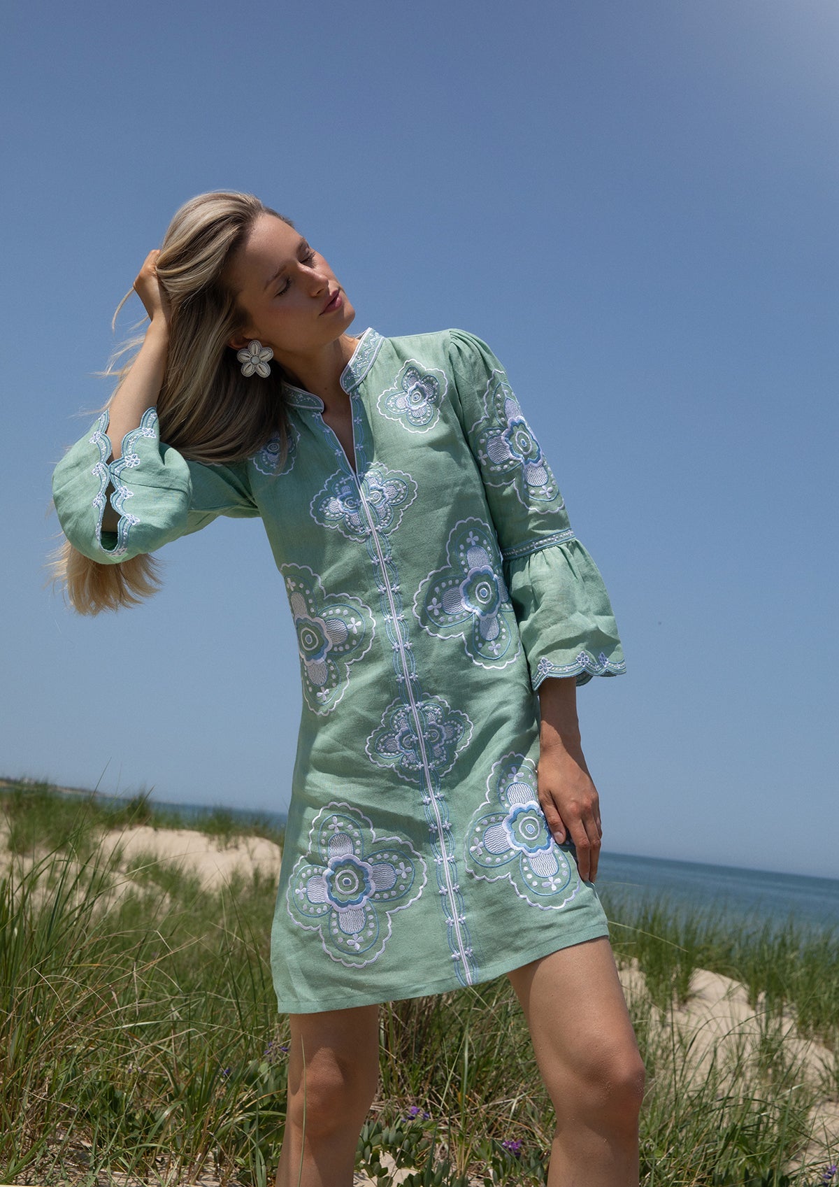 Mint Willow Mini Dress