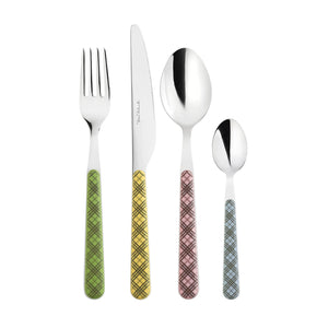 Tartan Cutlery Mixed Set