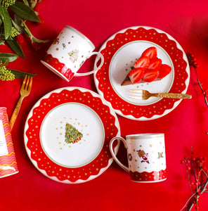 Prouna My Noel Salad Plates & Mugs Lifestyle Photo