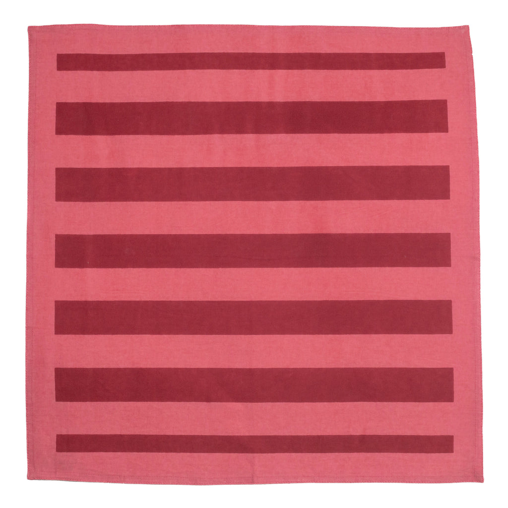 Elena Red Stripe Napkin