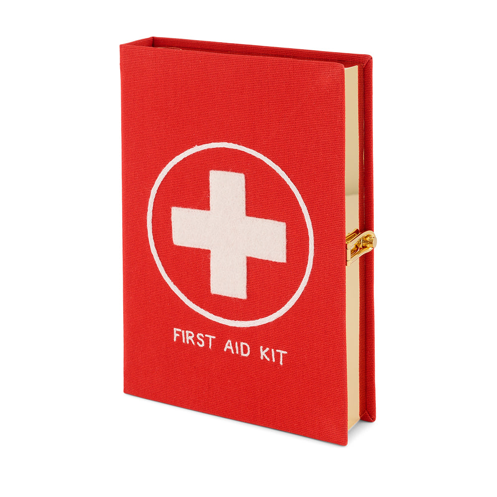 First Aid Kit Book Clutch