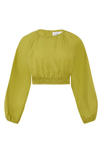 Newport Top in Sweet Lime