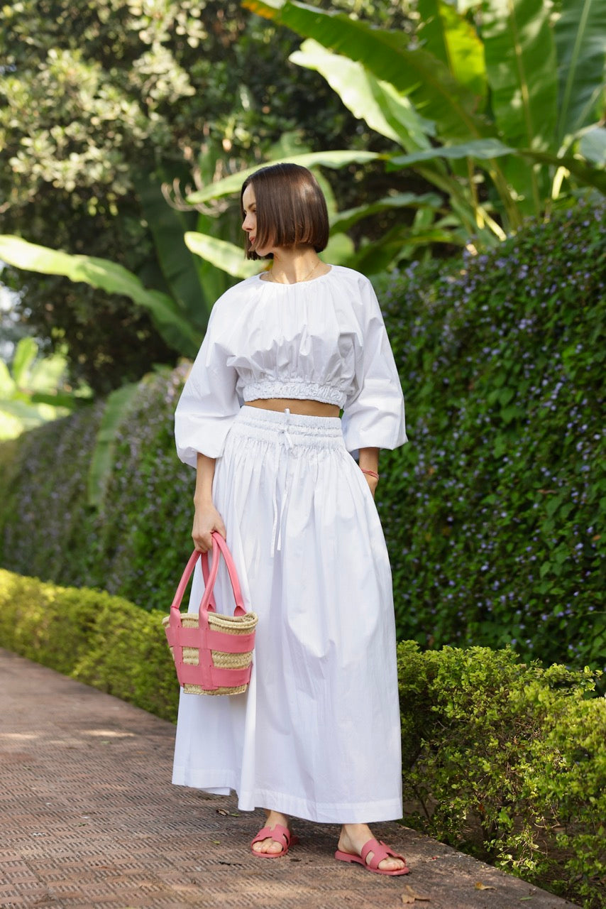 Newport Top in White