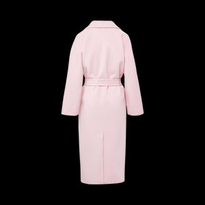 Nicola Cashmere Coat in Pink