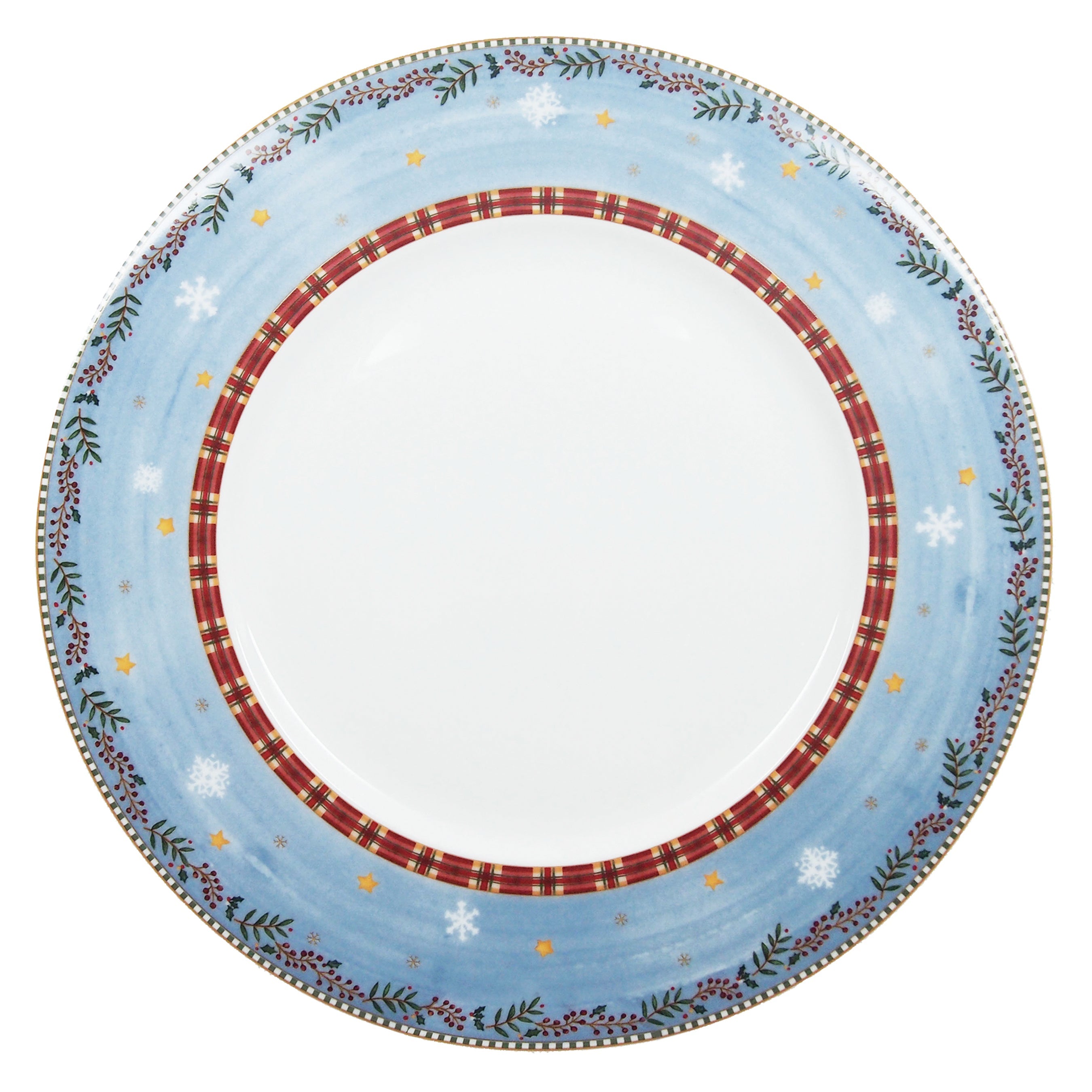 Prouna Nutcracker Charger Plate White Background Photo