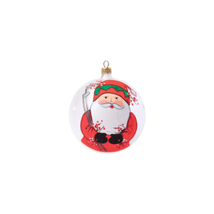 Old St. Nick Golfing Ornament