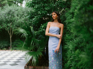 OTM Exclusive: The Micaela Gown in Blue