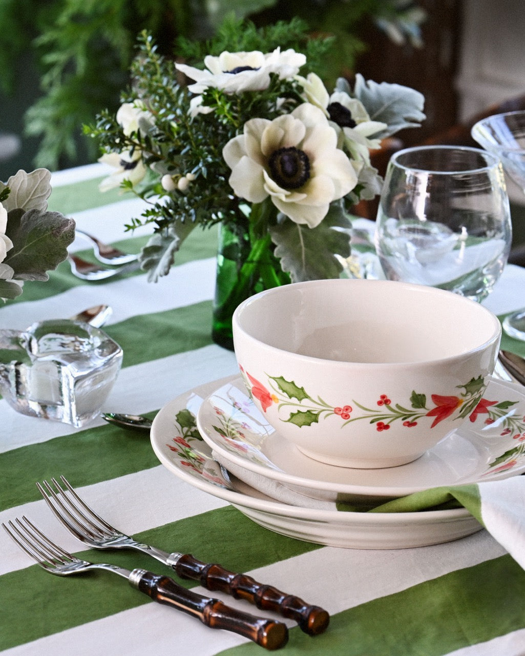 Carolina Irving x OTM Holly Dessert Plate