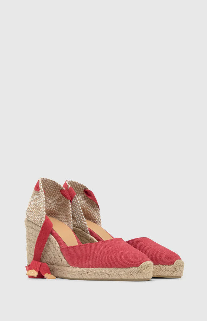 Carina 8 in Carmine Red Cotton