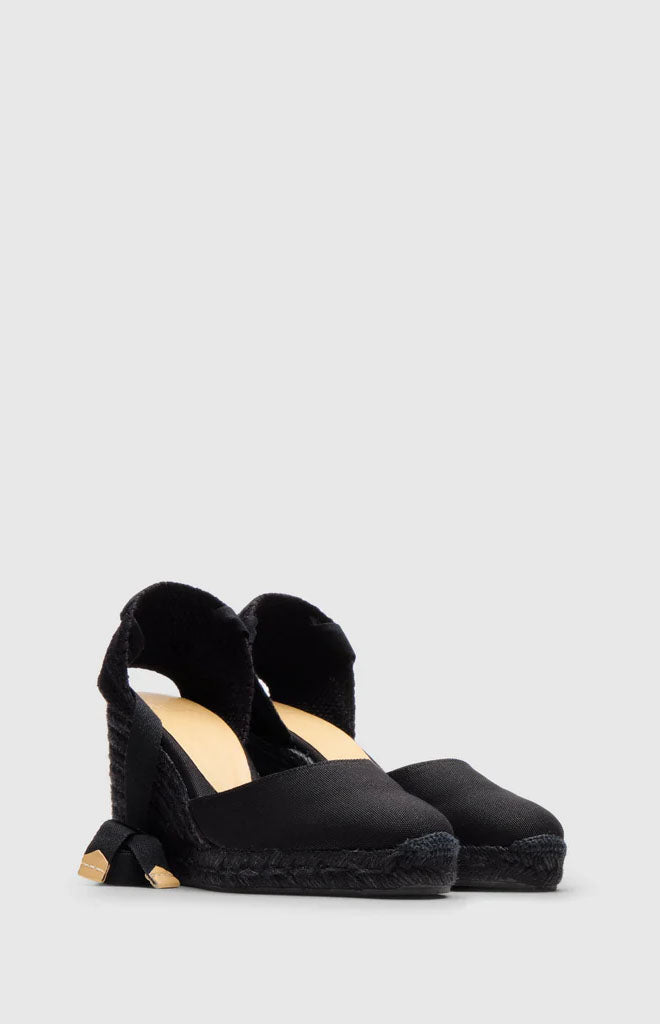 Carina 8 in Black Cotton