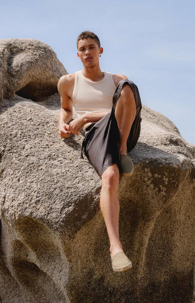 Men's Pablo in Olive Cotton