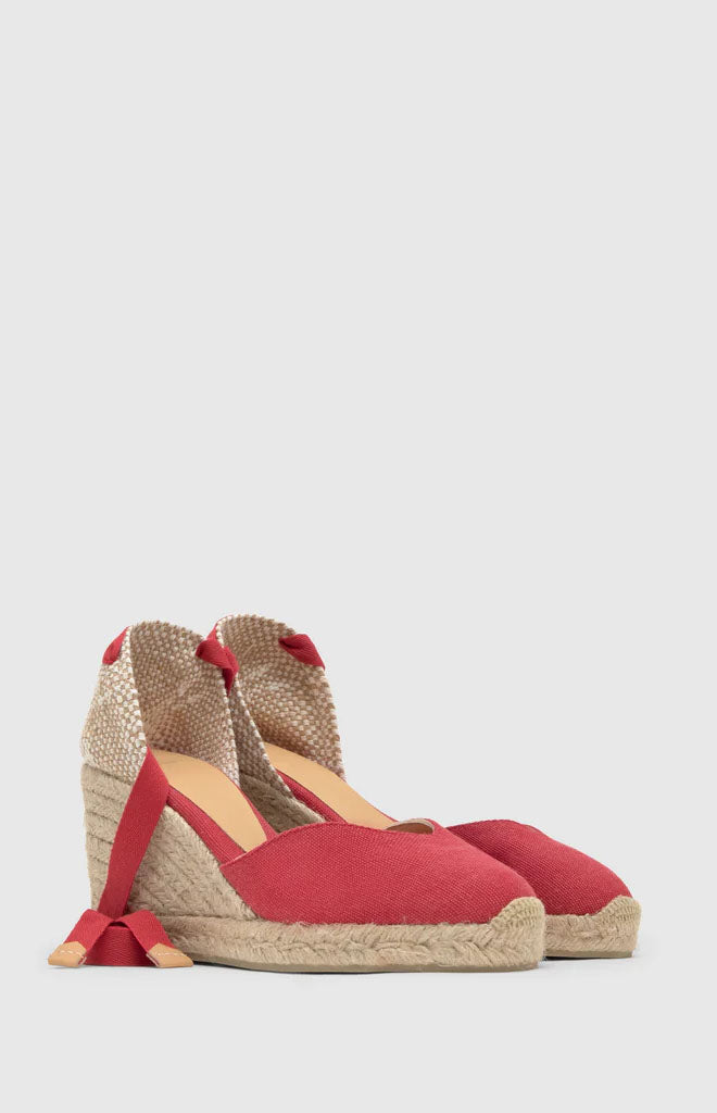 Chiara 8 in Carmine Red Cotton