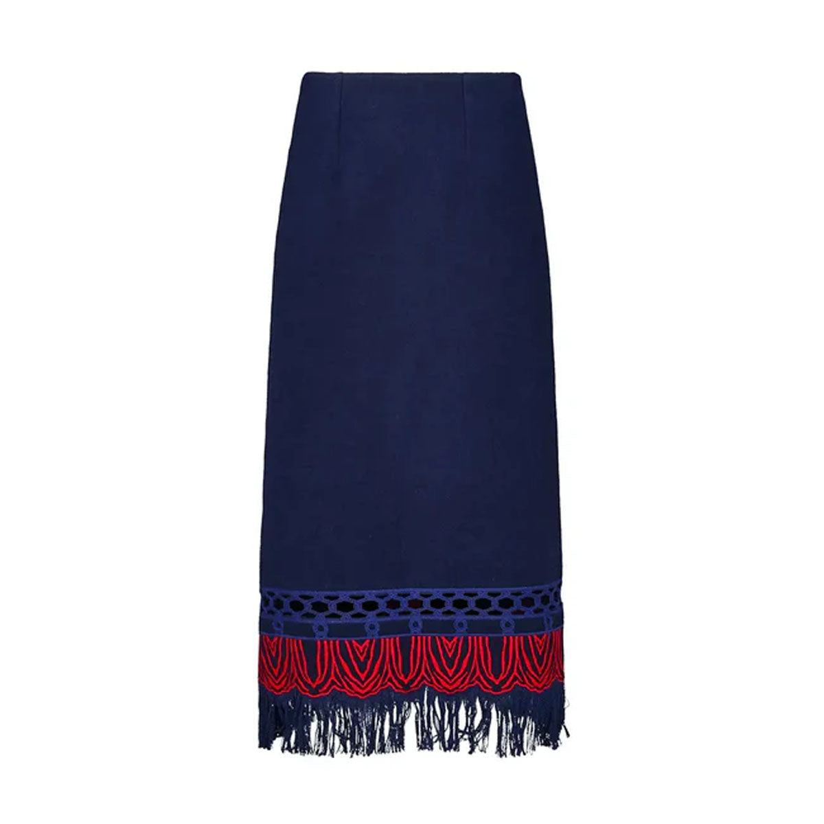 Rivington Skirt in Midnight Wool
