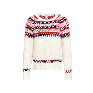 Josie Sweater in Cream Fairsle