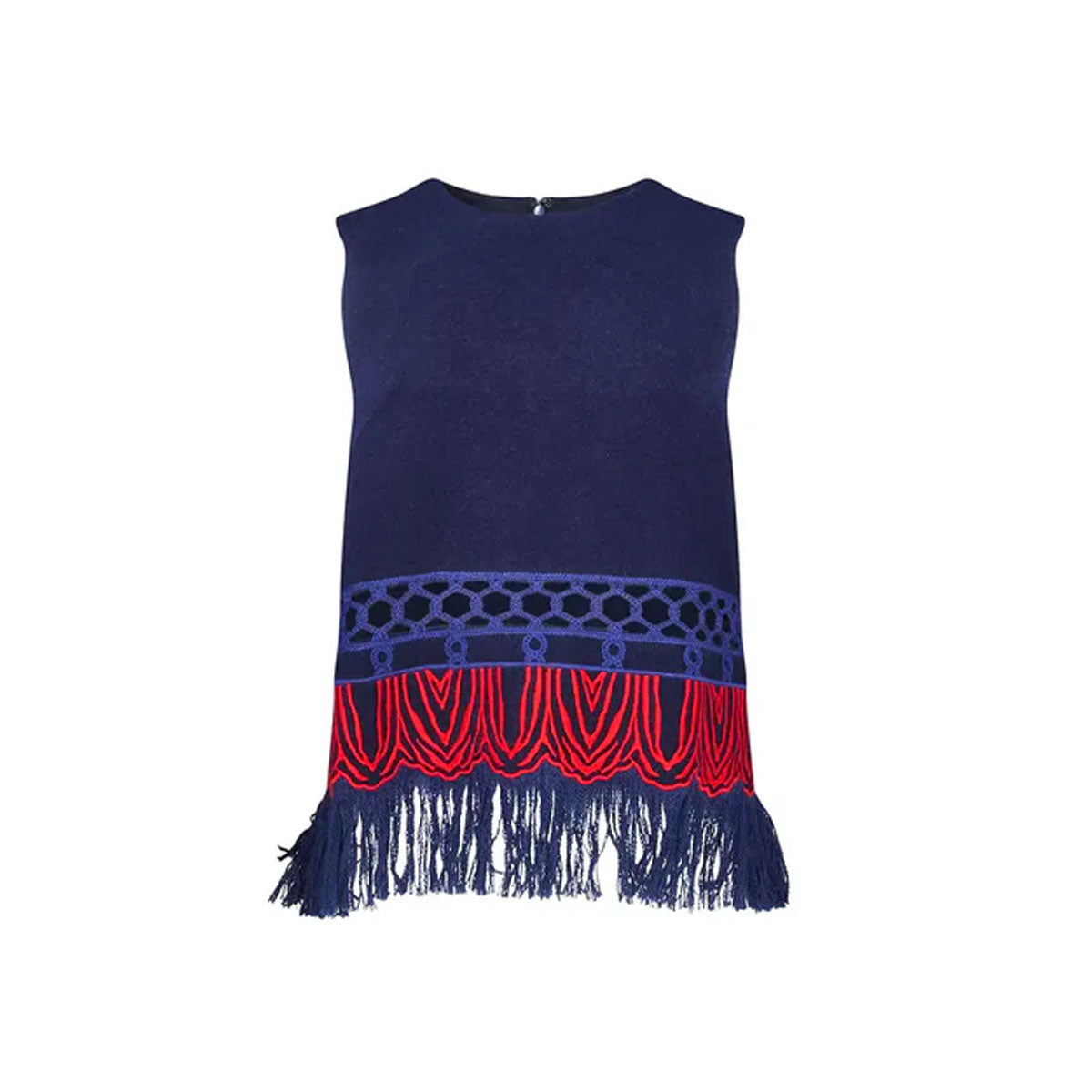 Astor Top in Midnight Wool