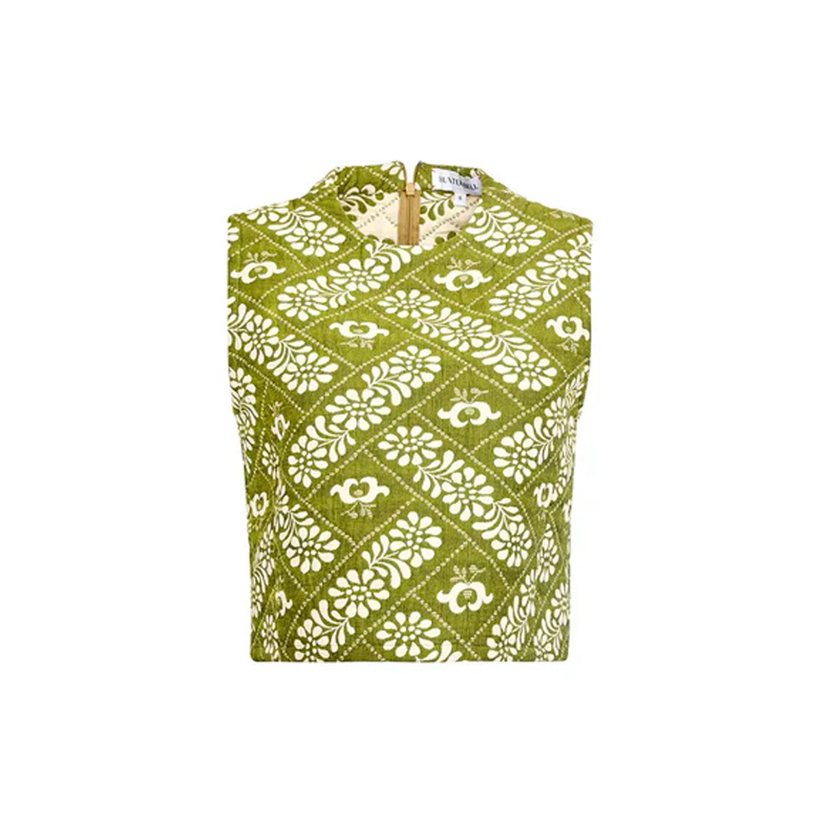 Manning Top in Legacy Jacquard Olive