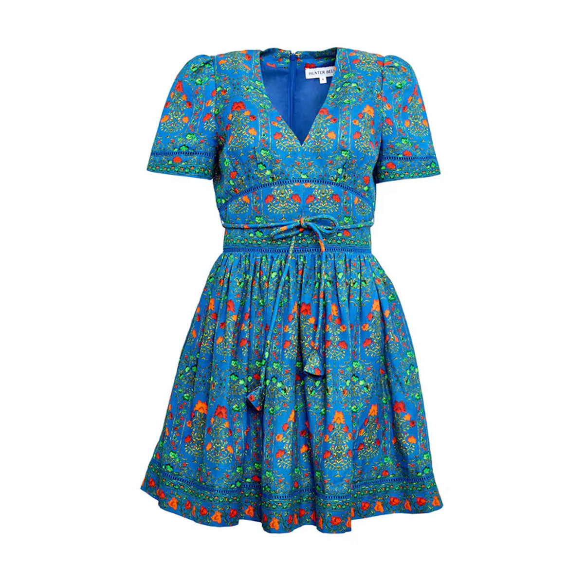 Roan Dress in Midnight Garden