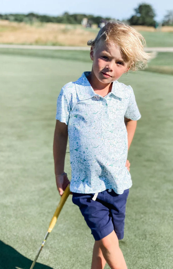 Golf Boy's Polo Shirt