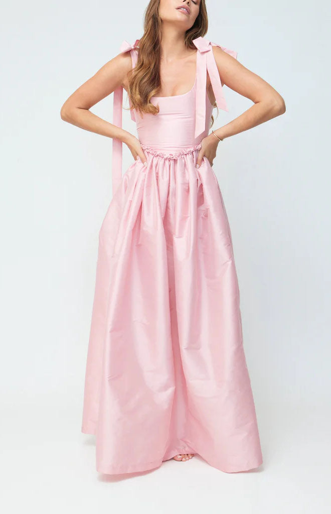 The Marie Dress in Tea Rose