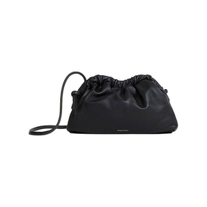 Mini Cloud Clutch in Black & Flamma