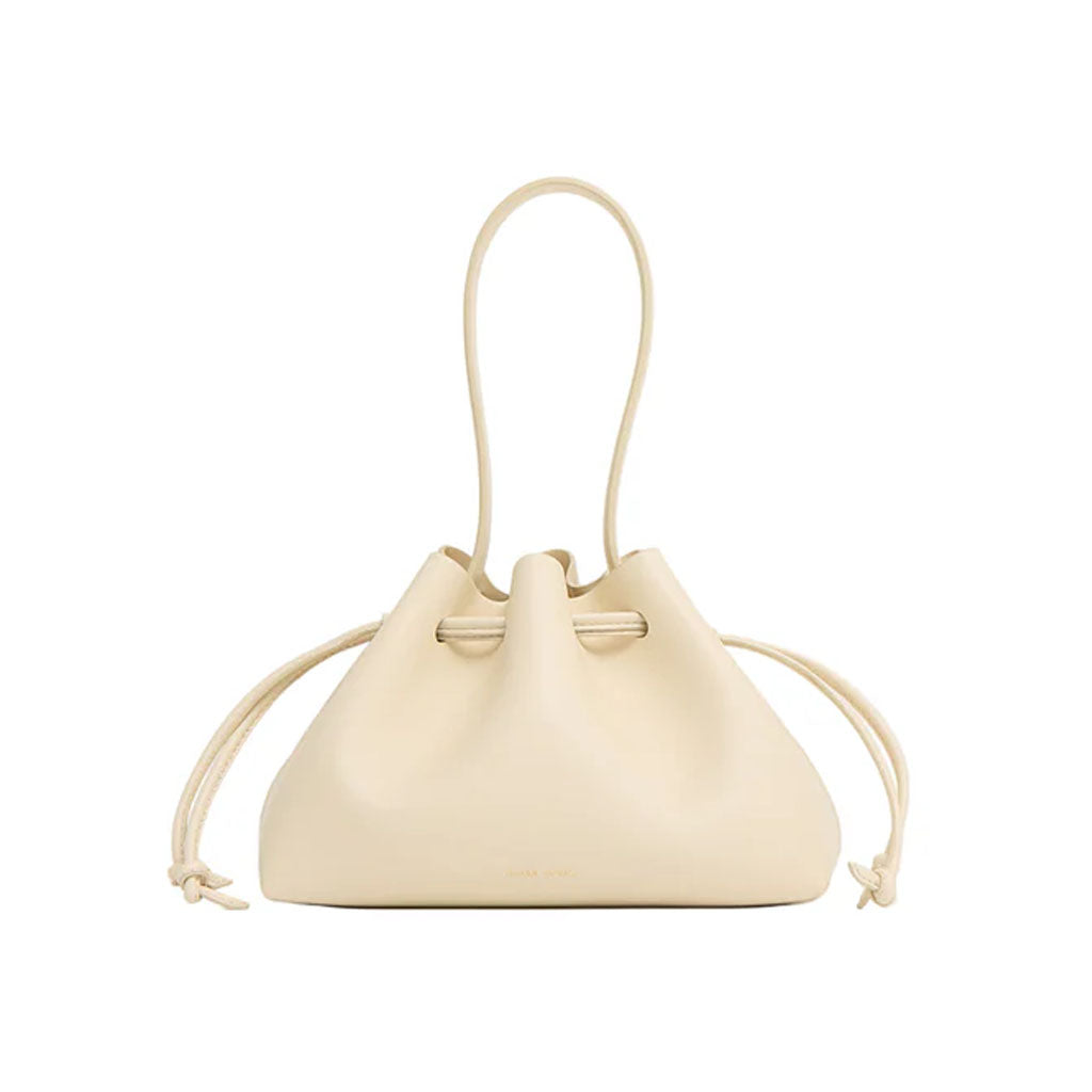 Drawstring Pouchette in Jasmine