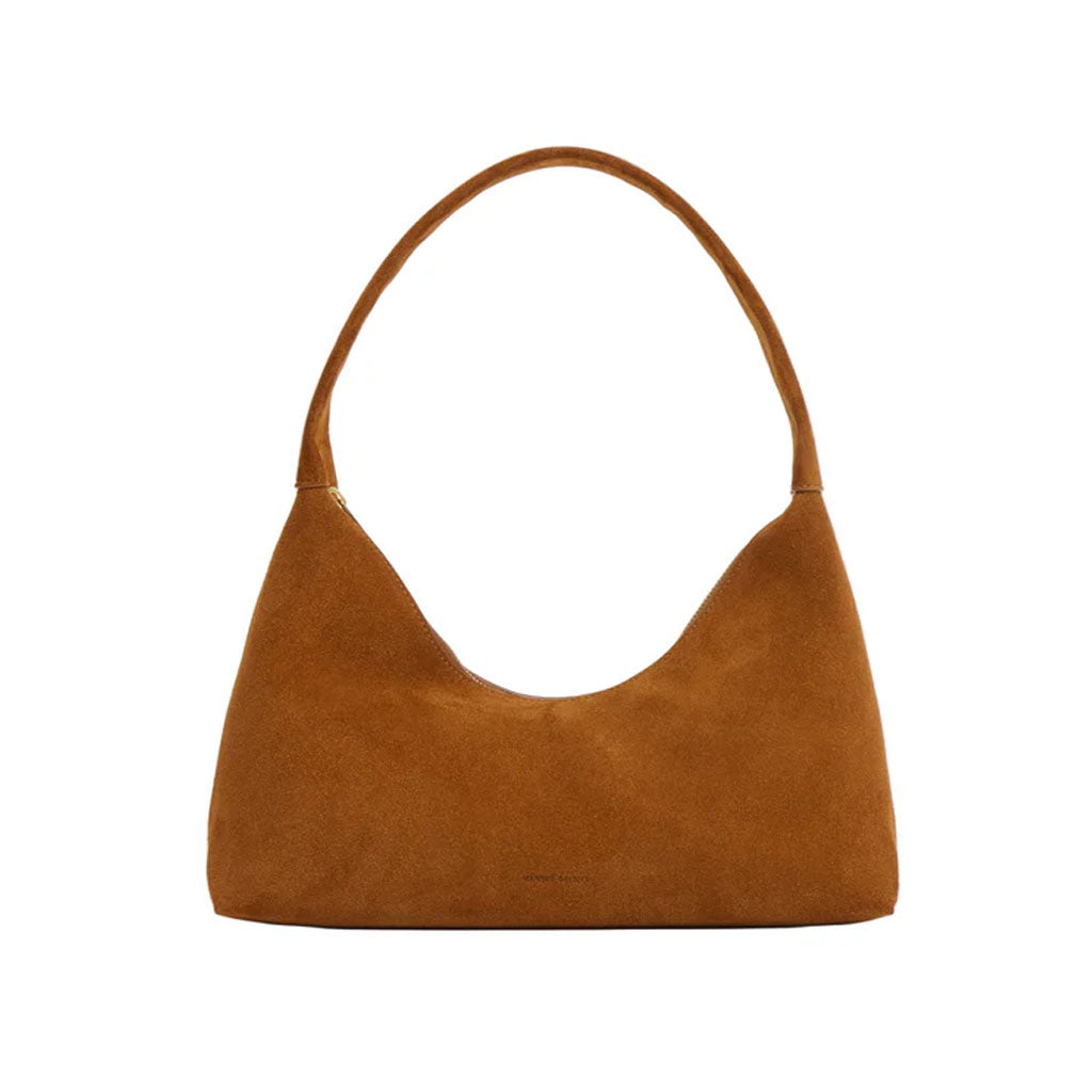 Candy Baguette in Saddle Suede