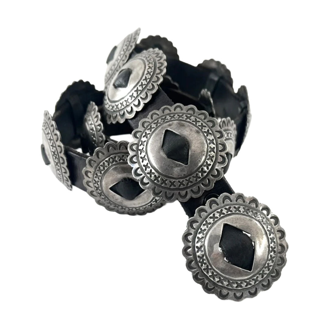 Vintage Round Concho Belt