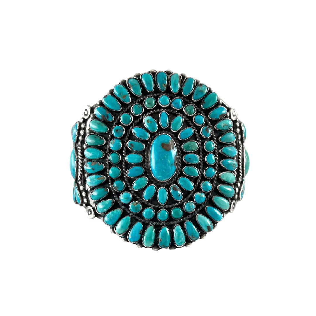 Large Vintage Cluster Bracelet