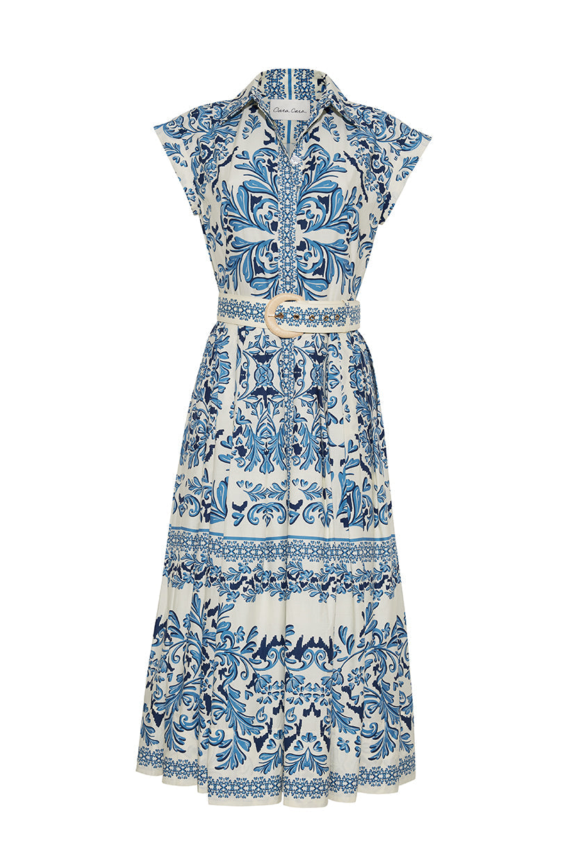 Octavia Dress in Saltaire Light Blue