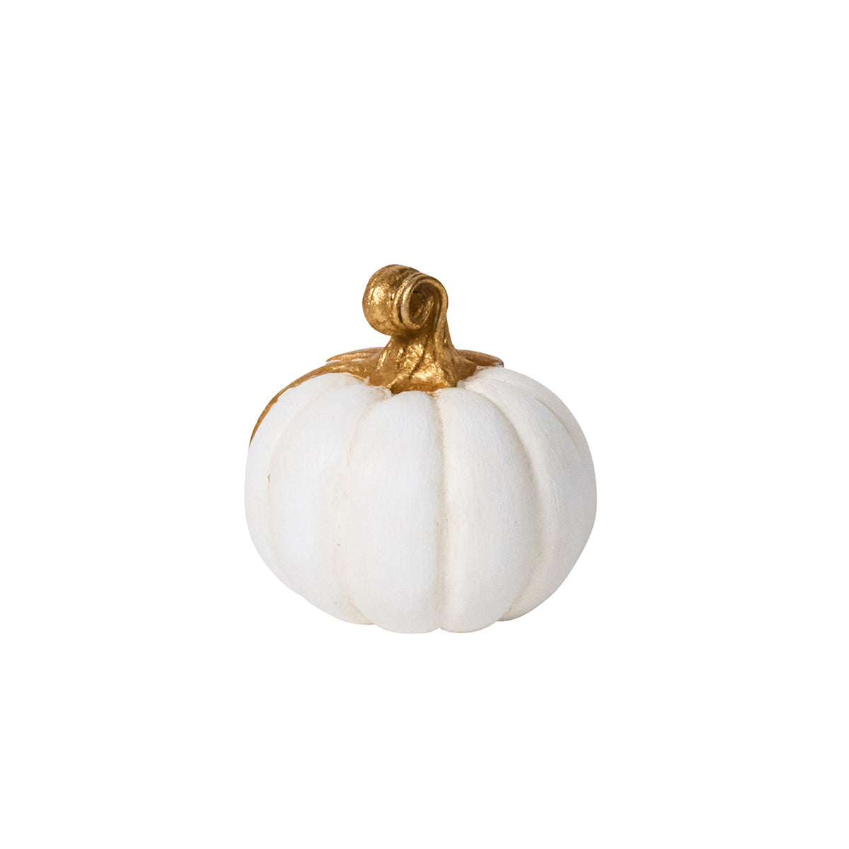 Forest Walk Pumpkin Place Card Holder in Gold, Set of 4