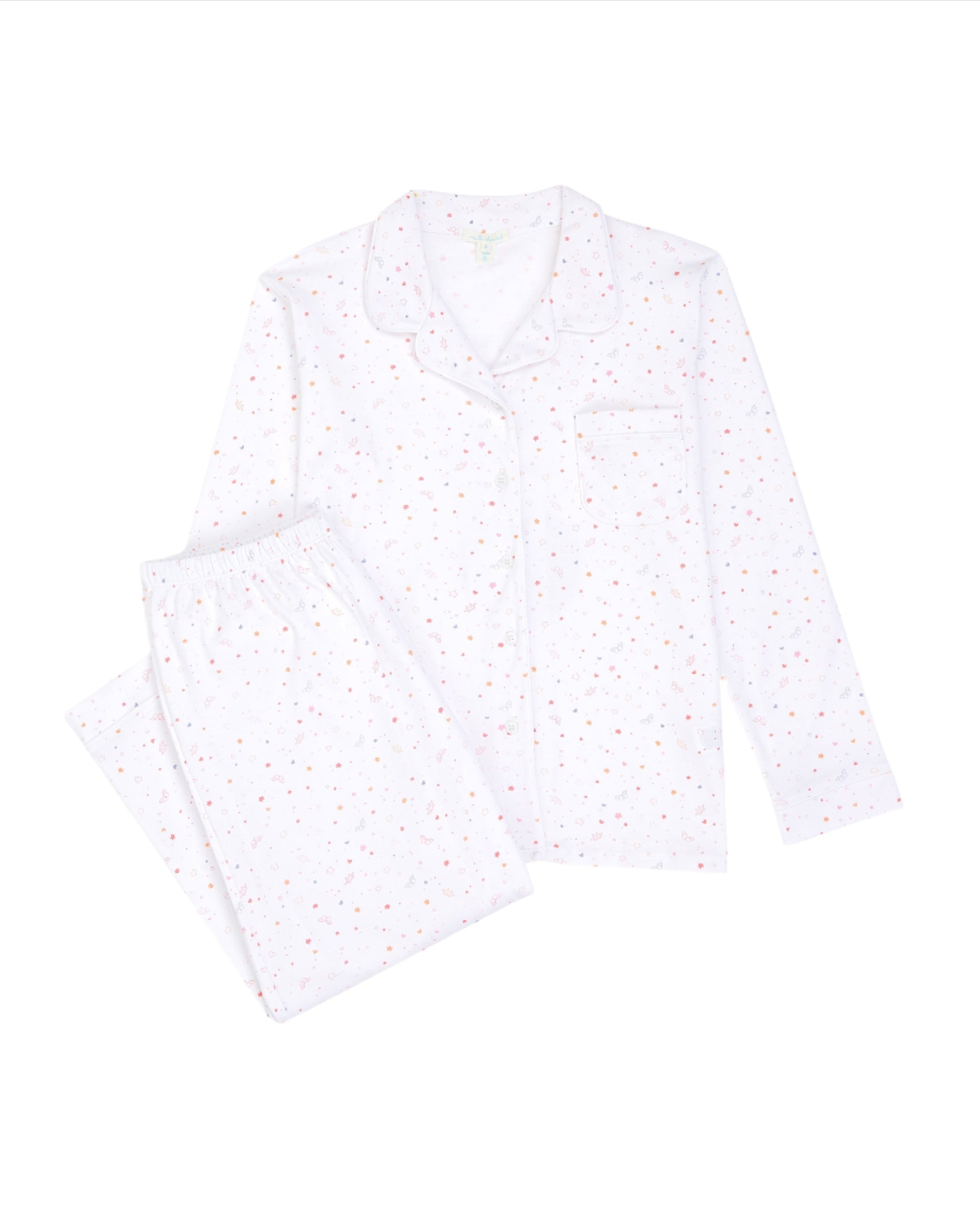 Star & Crown Pajama in Adult Pink