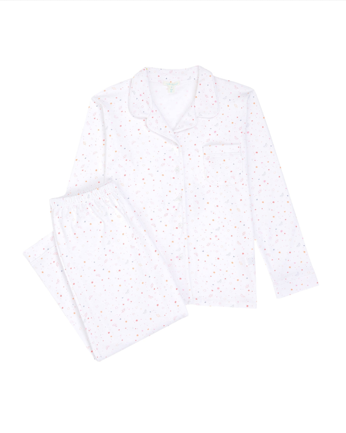 Star & Crown Pajama in Adult Pink