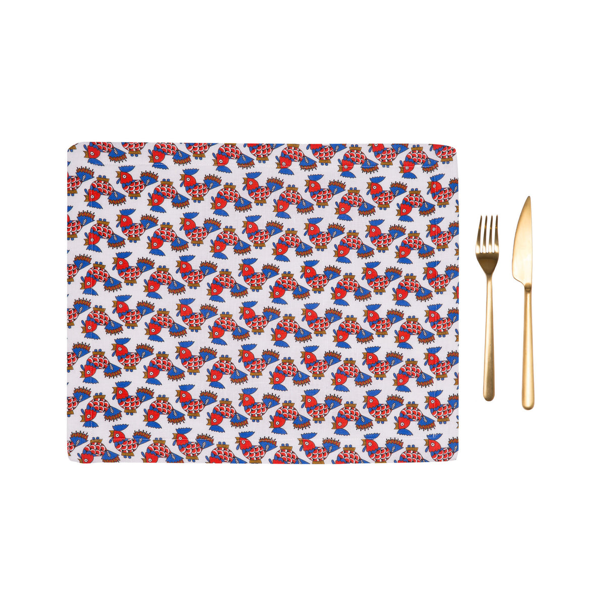 Placemats in Galletti White, Set of 2