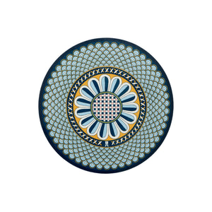 Disk Placemats in Napoli Midnight, Set Of 2