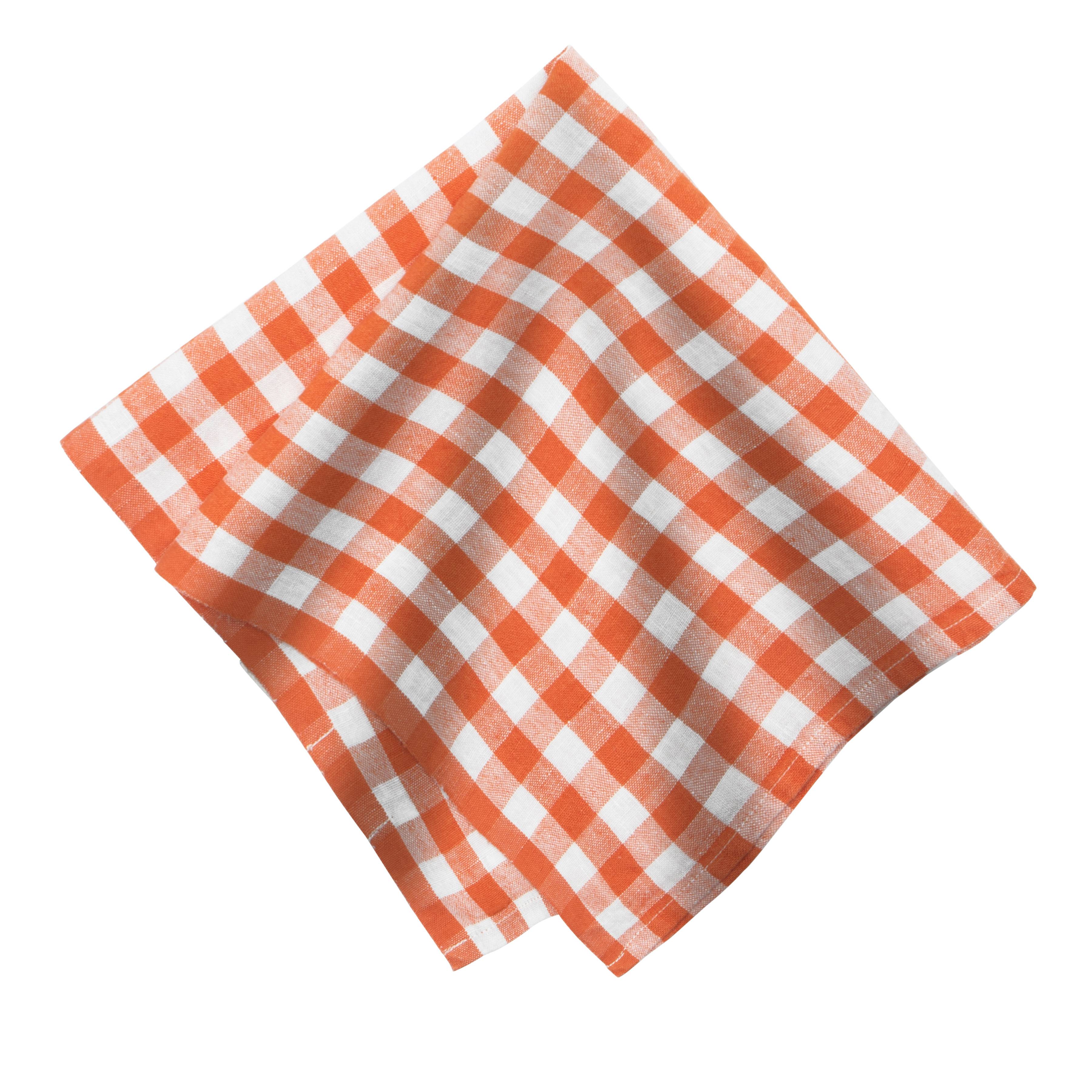 Picnic Napkin in Clemetine, Set of 4