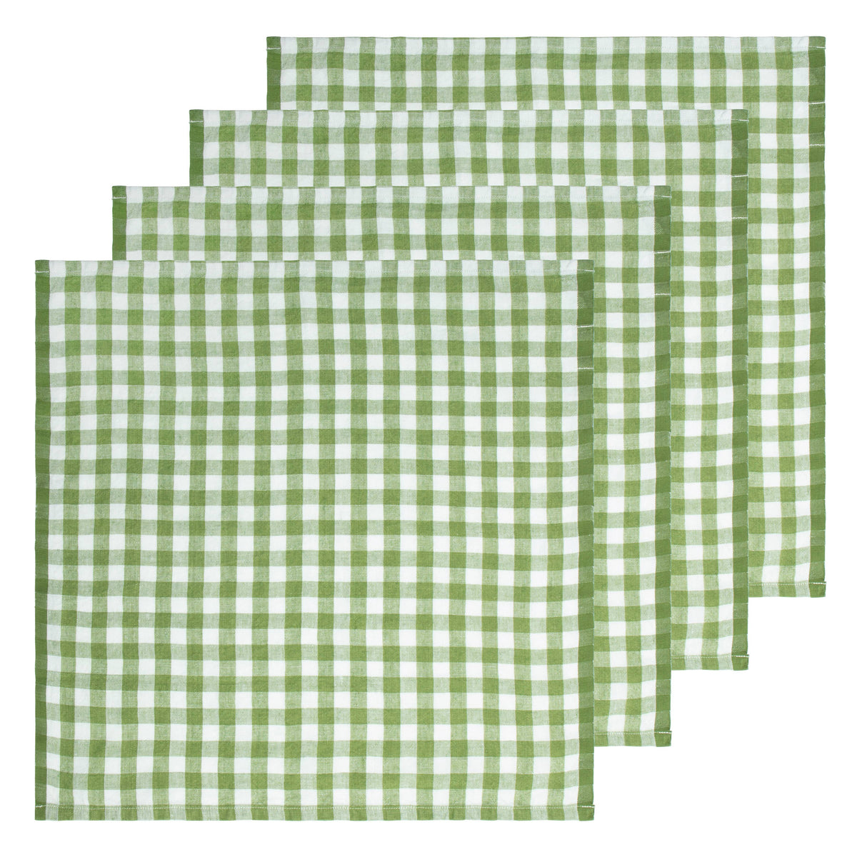 Picnic Napkin in Basil, Set of 4