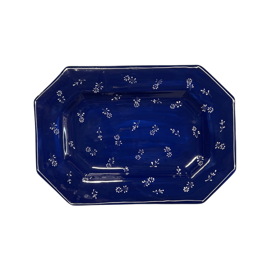 Cobalt Beatrice Serving Platter