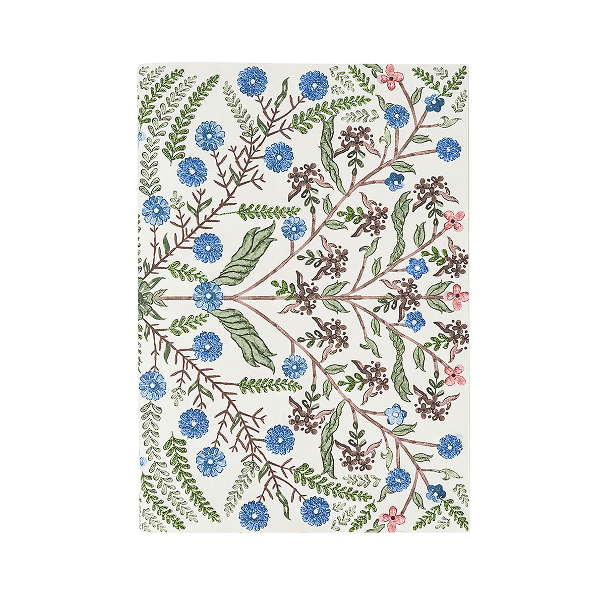 Villa Seville Embroidered 7" x 10" Paper Journal in Chambray