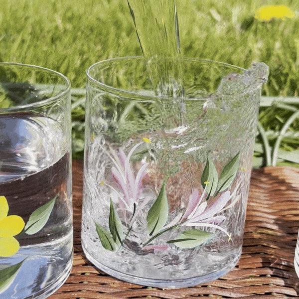 Honeysuckle Crystal Tumbler