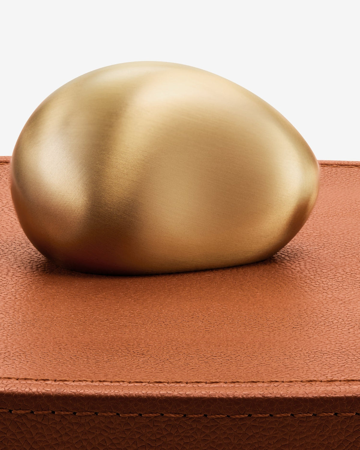 Pebble Trinket Box in Camel