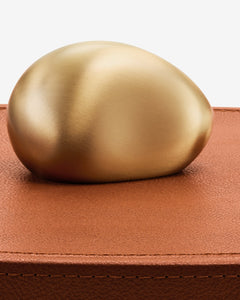 Pebble Trinket Box in Camel