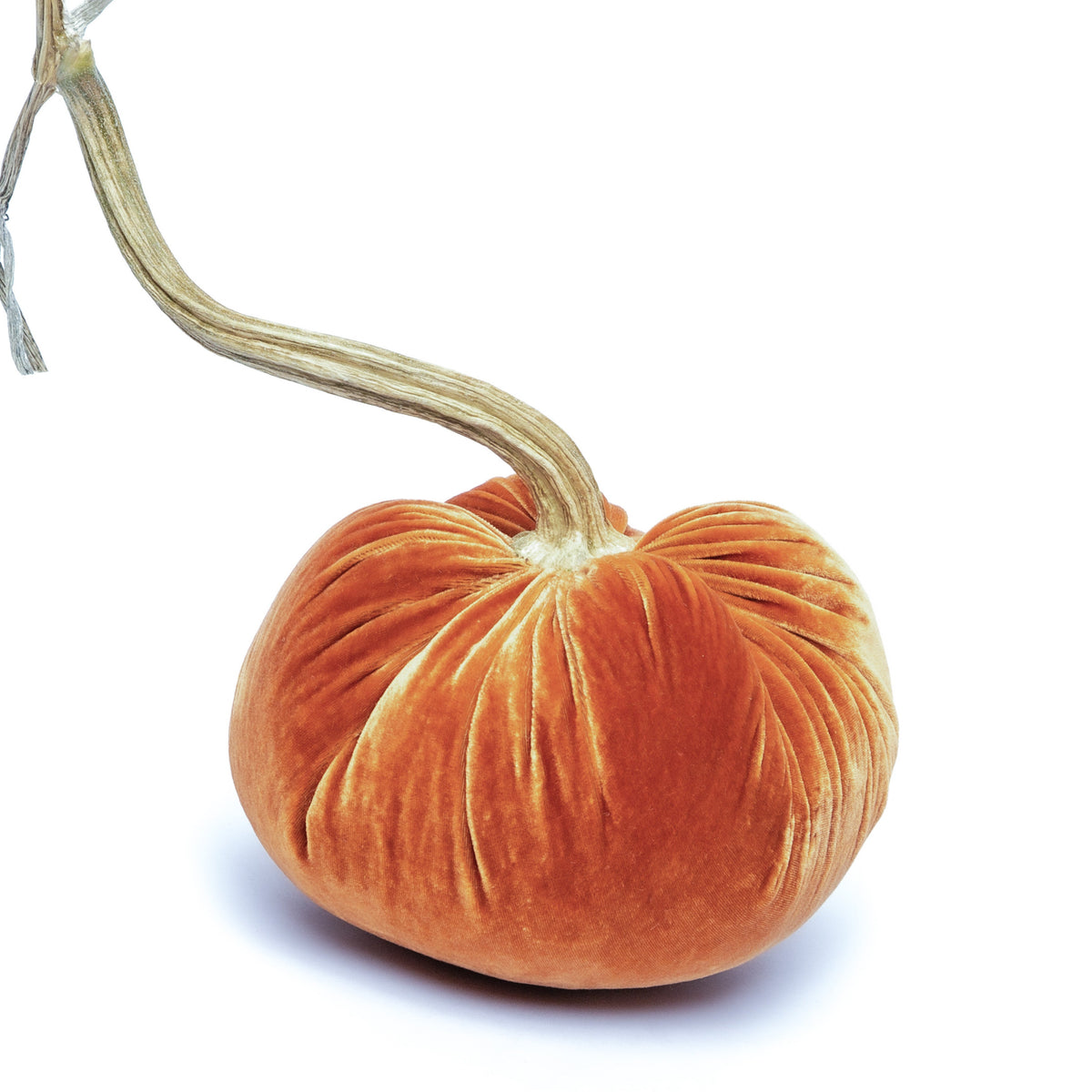 Persimmon Silk Velvet Pumpkin