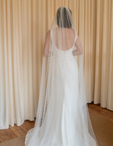 Petit Floral Lace Veil