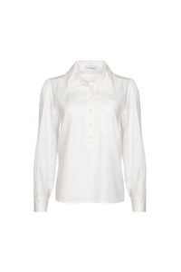 The Phoenix Shirt has a collared neckline, a pullover design and a partial button-front placket.