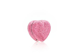 Heart Miniature Pillbox in Pink