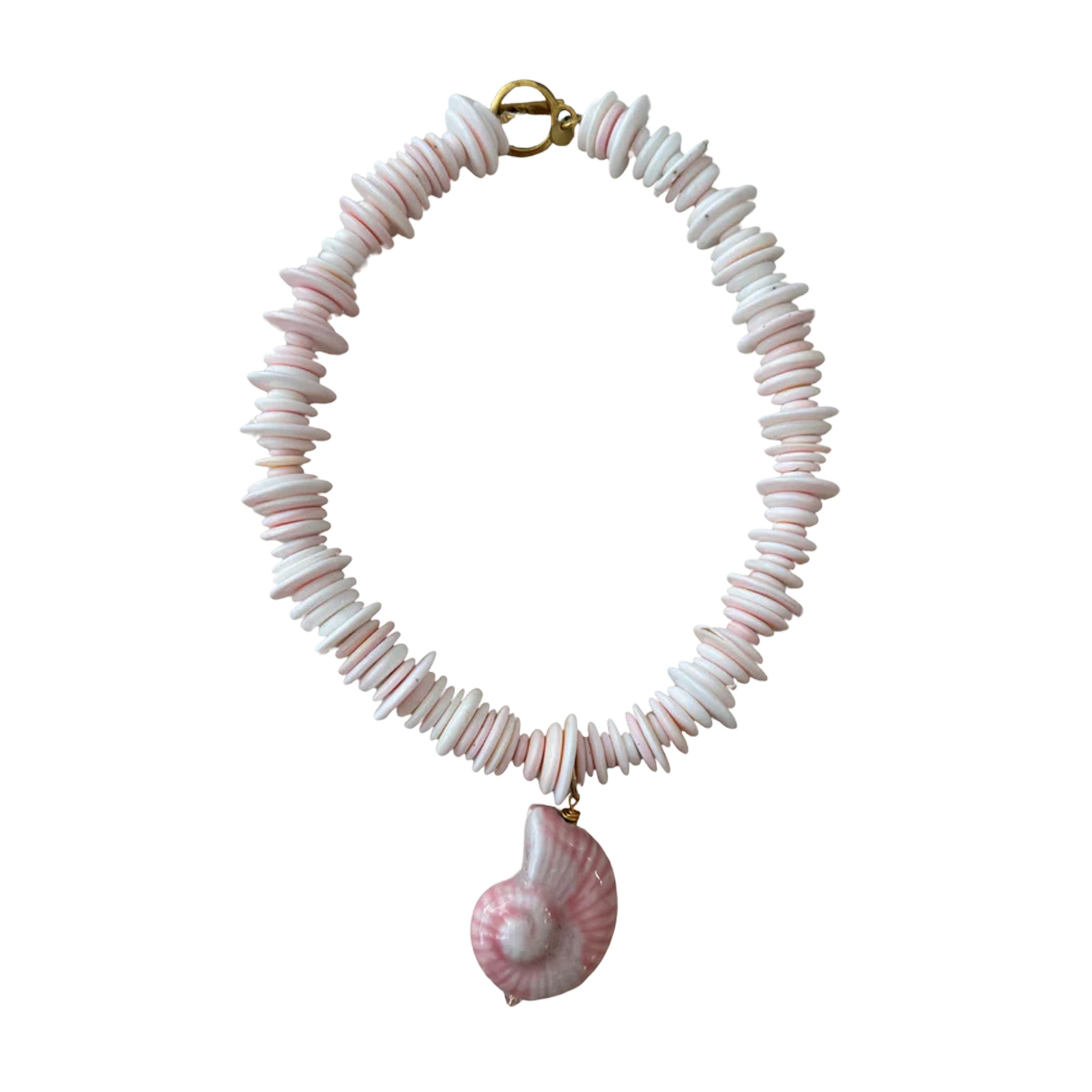 Pink Shell Necklace