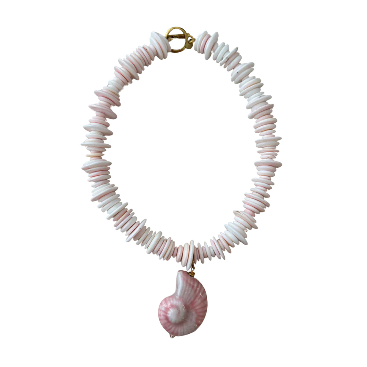 Pink Shell Necklace