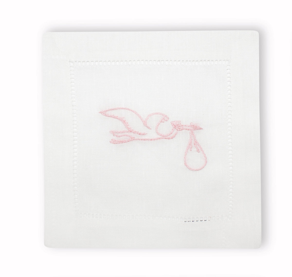 Stork Cocktail Napkins, Set of 4 Chefanie 