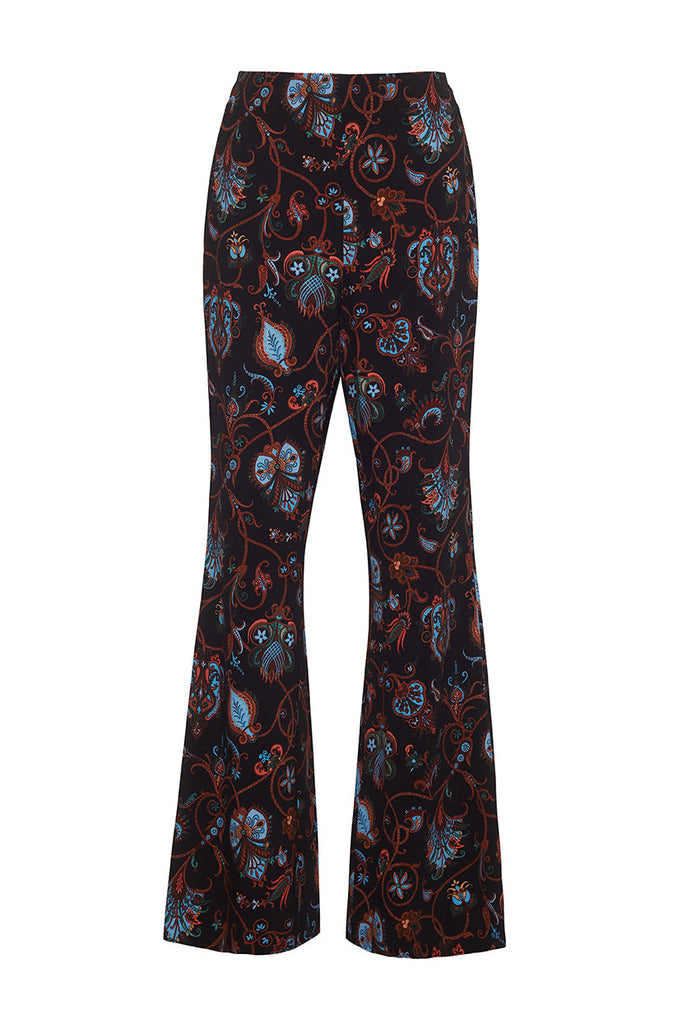 Pisa Pant in Marcel Black Coral