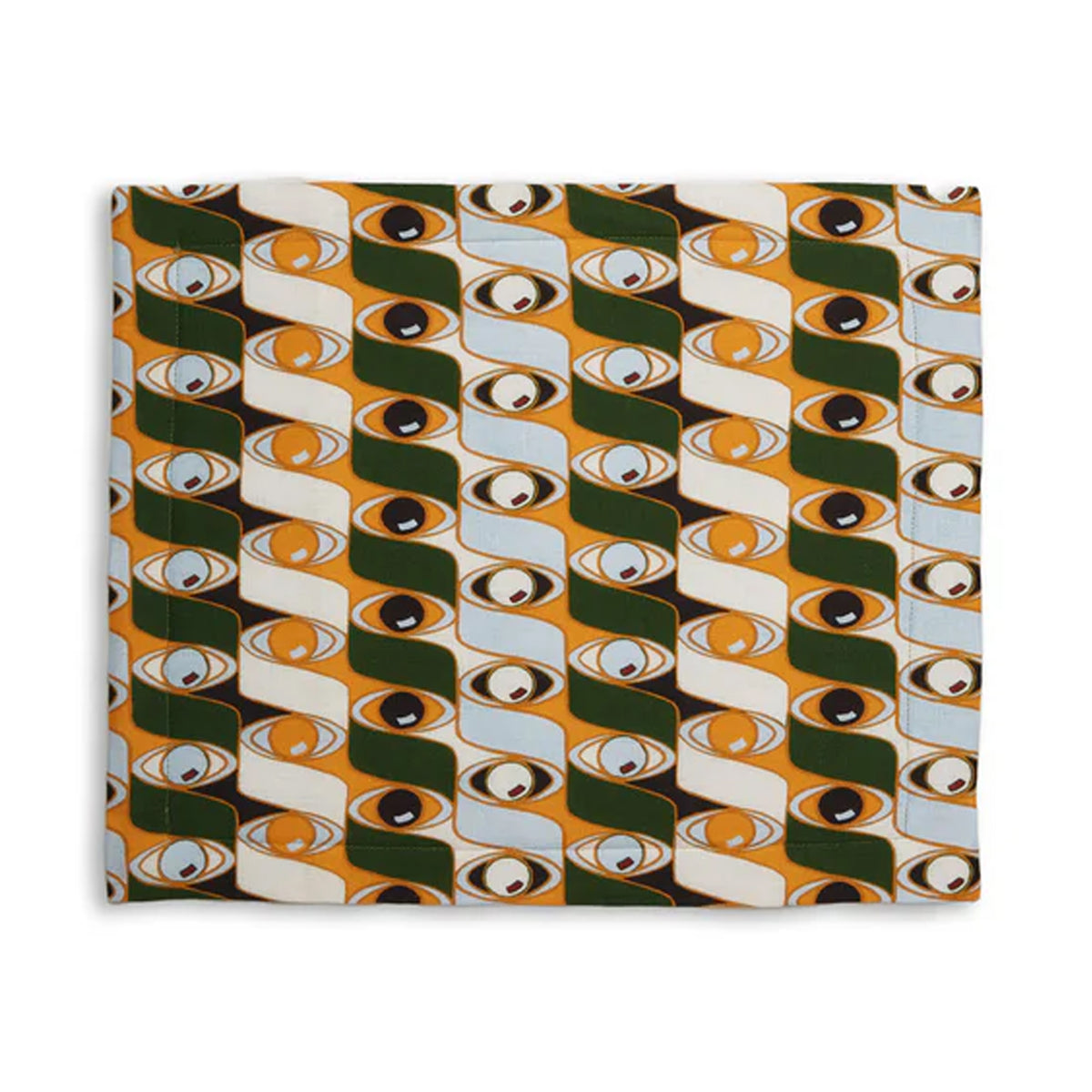 Placemats in Third Eye Yellow, Set of 2